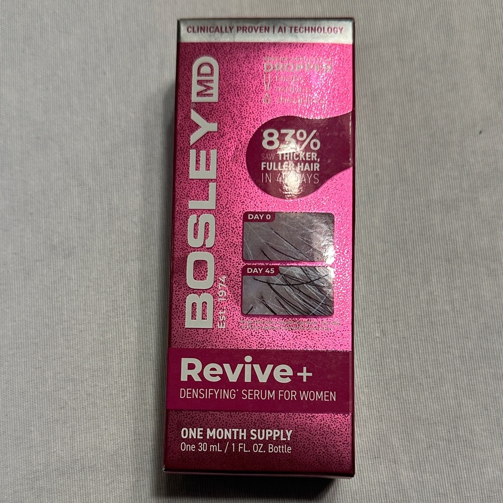 Bosley MD Revive+ Densifying Serum for Women - Pink